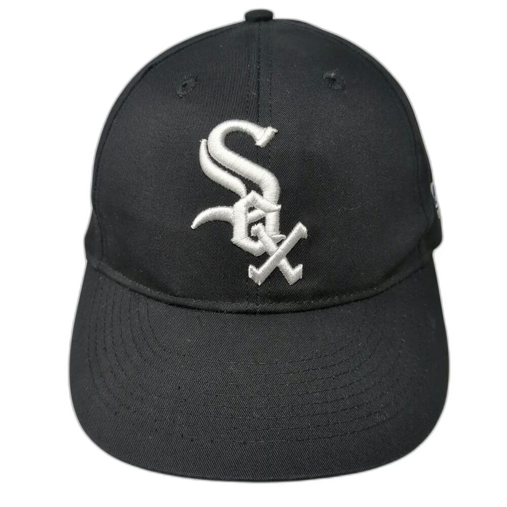 OC Sports Chicago White Sox MLB Baseball Cap Black One Size Logo Embroidered Hat